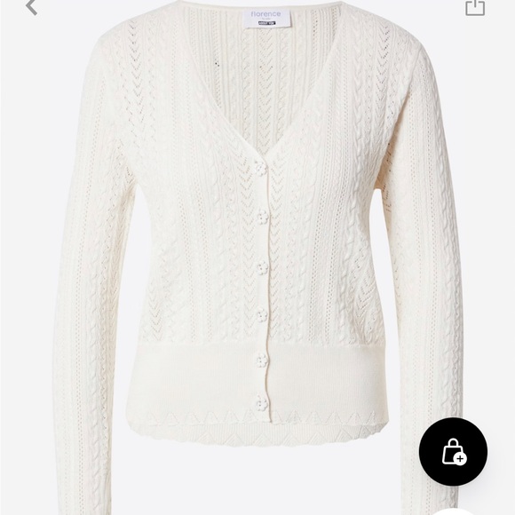 Exclusive Florance By Mills ABOUT YOU Knit Cardigan (NWT) - Picture 2 of 5